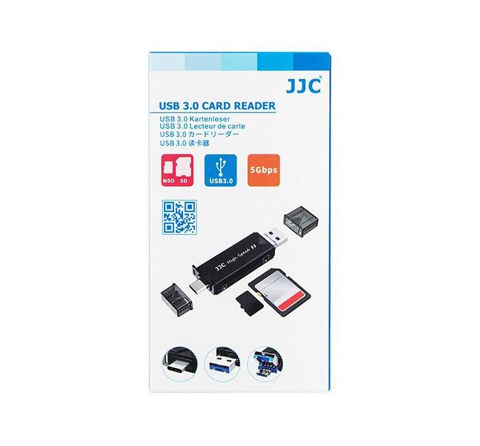 JJC Minneskortläsare 3i1 USB 3.0 för SD/TF minneskort