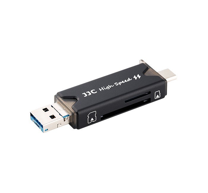 JJC Minneskortläsare 3i1 USB 3.0 för SD/TF minneskort
