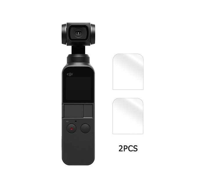JJC Skärmskydd för DJI Osmo Pocket 1/2 optiskt glas 9H