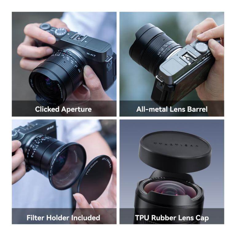 TTArtisan 10mm f/2 APS-C objektiv ASPH för Fujifilm X