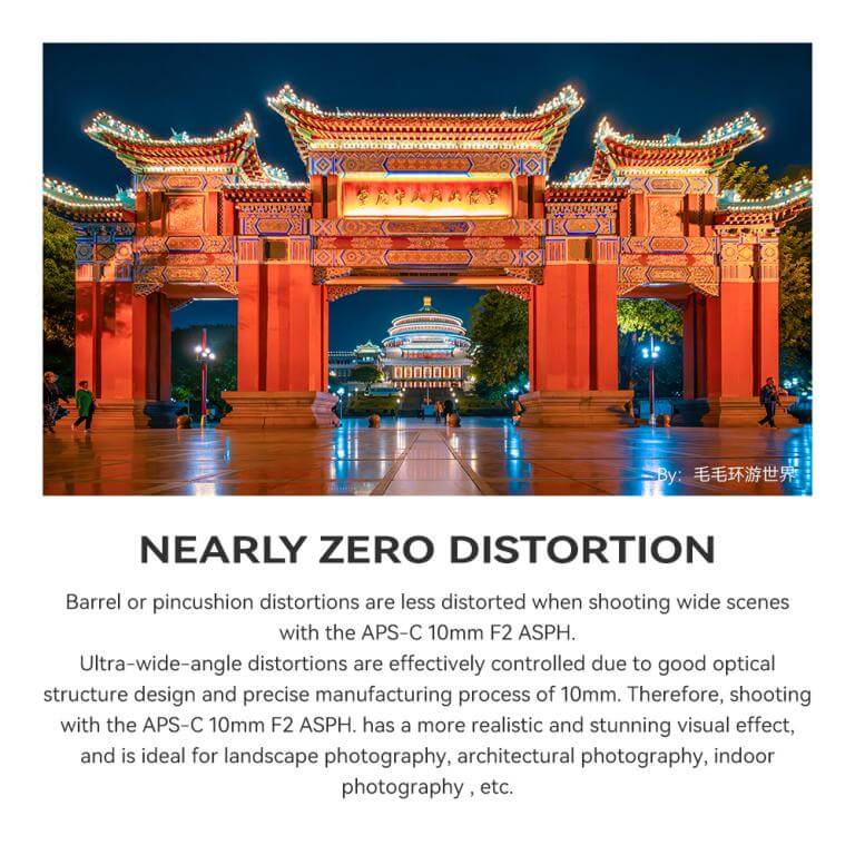 TTArtisan 10mm f/2 APS-C objektiv ASPH för Fujifilm X