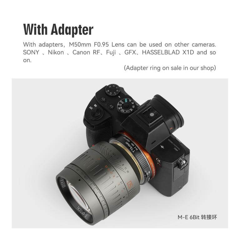 TTArtisan 50mm f/0,95 objektiv til Leica M