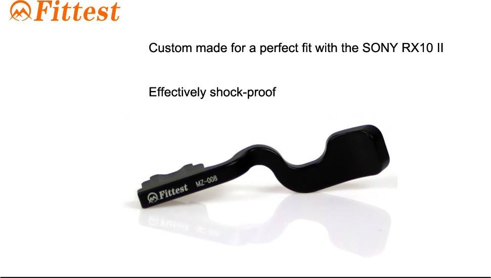 Fittest Tumgrepp för Sony RX10 II, RX10 III, RX10 IV, RX10M2, RX10M3, RX10M4