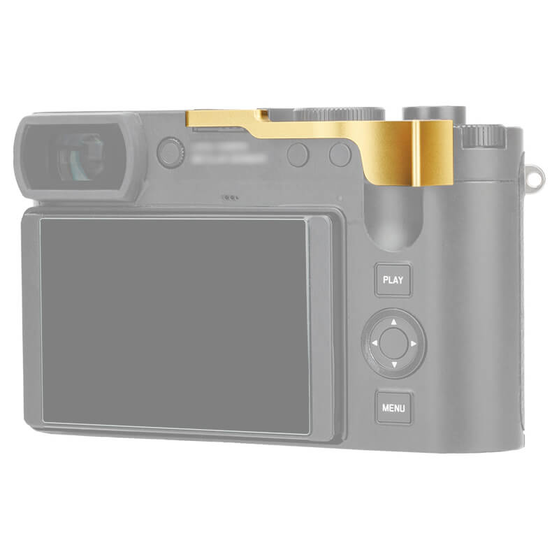 JJC Tumgrepp för Leica Q4, Q3 43, Q2 - Guldfärgat