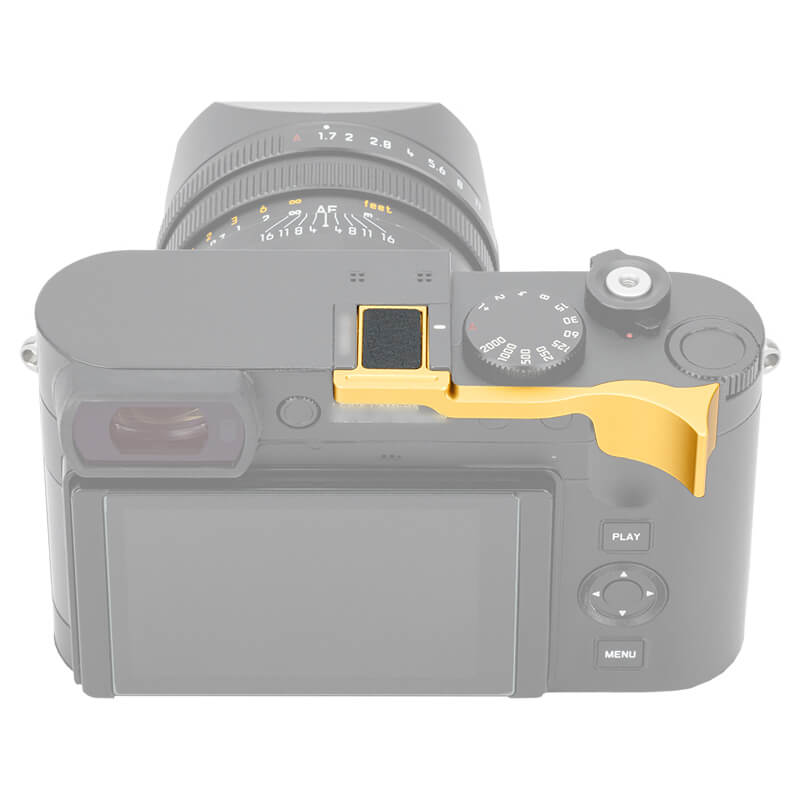 JJC Tumgrepp för Leica Q4, Q3 43, Q2 - Guldfärgat