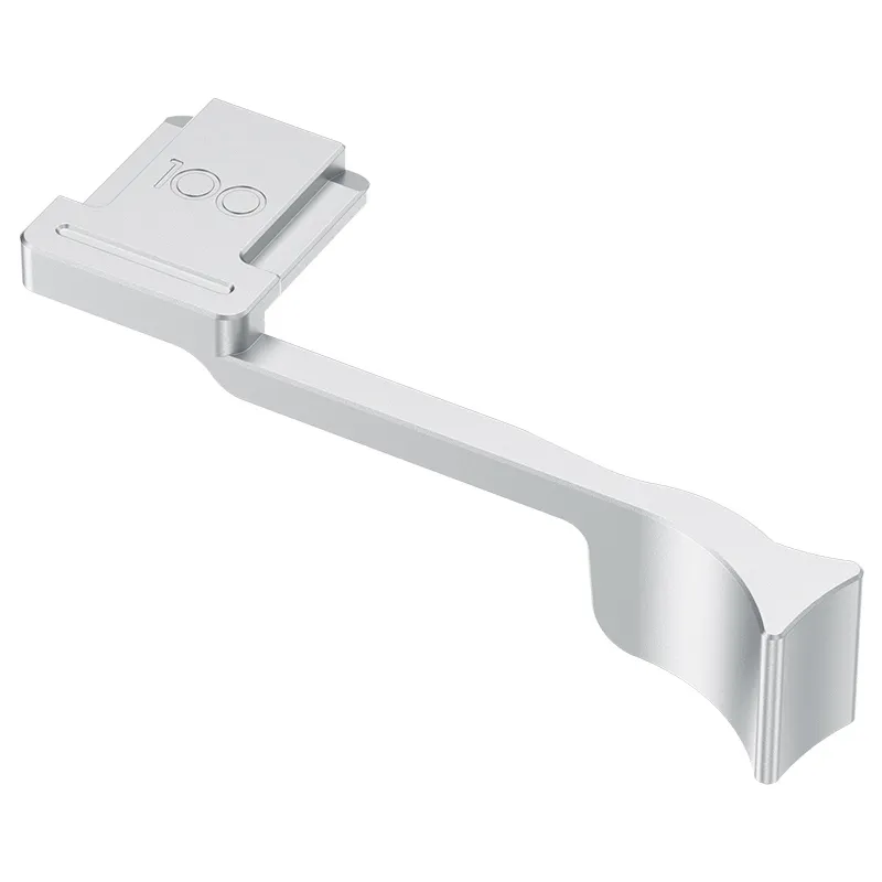 JJC Tumgrepp silver för Leica D-Lux 8 – Stabilt och bekvämt grepp