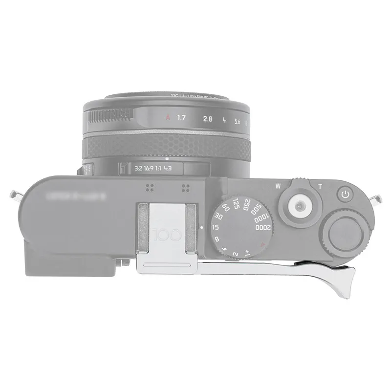 JJC Tumgrepp silver för Leica D-Lux 8 – Stabilt och bekvämt grepp