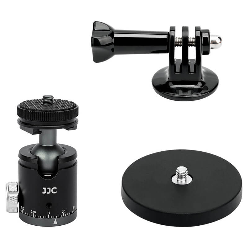 JJC MMB-1 magnetisk monteringssæt til actionkamera og tilbehør