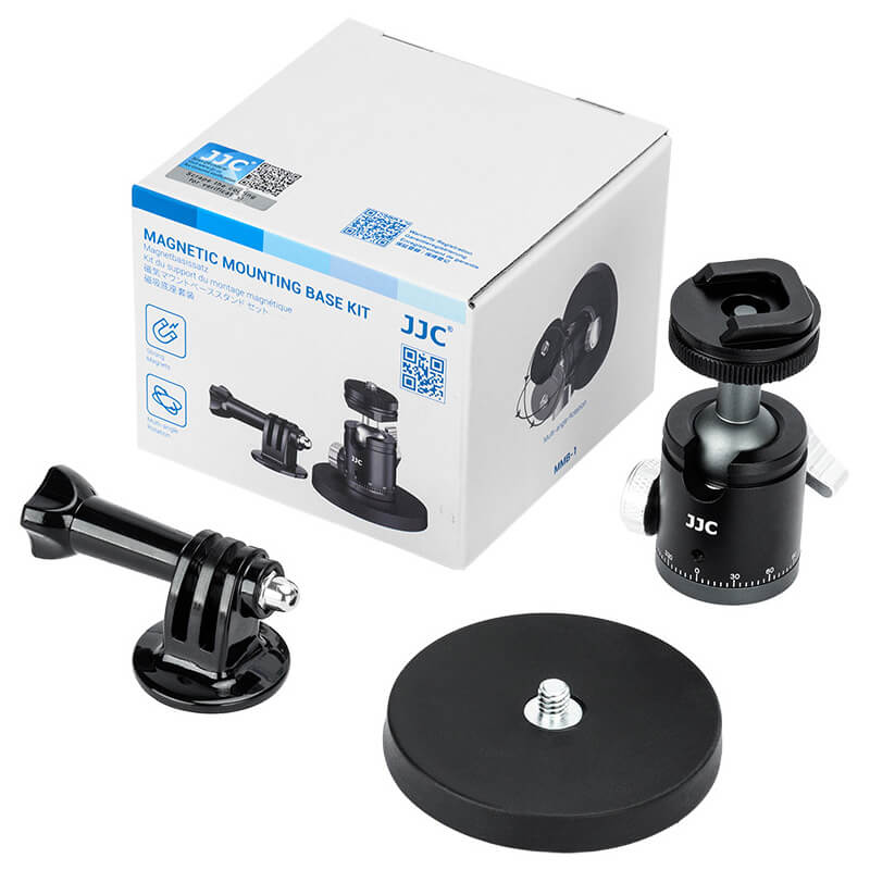 JJC MMB-1 magnetisk monteringssæt til actionkamera og tilbehør