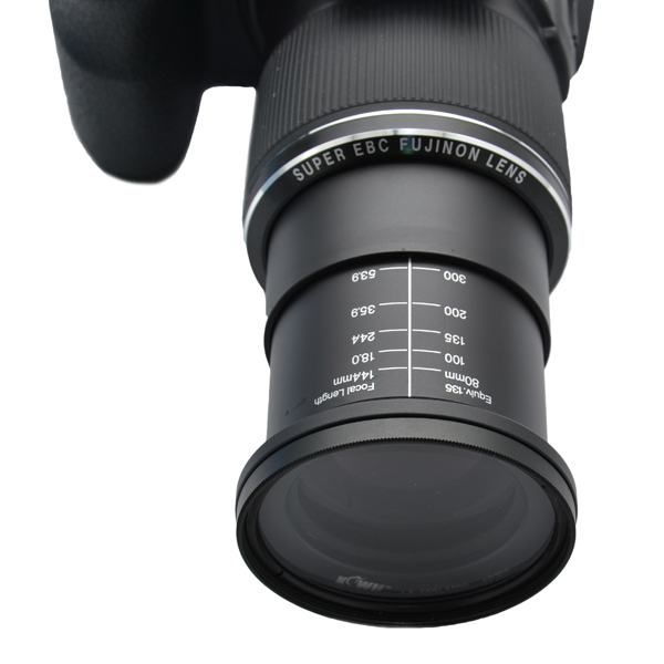 Kiwifotos filteradapter 58 mm til Fuji FinePix SL1000