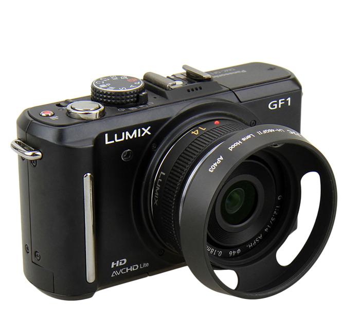 JJC modlysblænde til Panasonic Lumix G 14 mm & 20 mm (LH-46GFII)