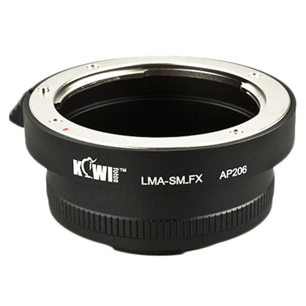 Kiwifotos Objektivadapter till Sony Alpha för Fujifilm X kamerahus