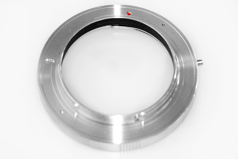 Objektivadapter till Contax C/Y för Olympus 4/3 kamerahus