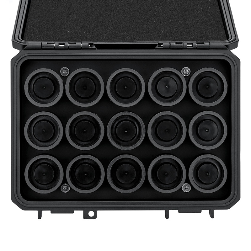 JJC JBC-15x135 Förvaringslåda för 15 rullar 135-film inklusive filmburkar