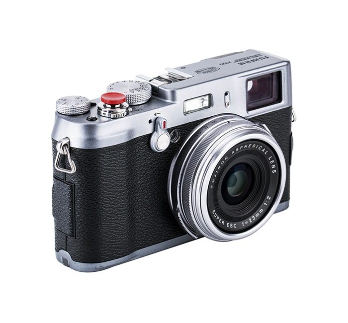 JJC Mjuk avtryckarknapp konkav Soft release button - Mörkröd