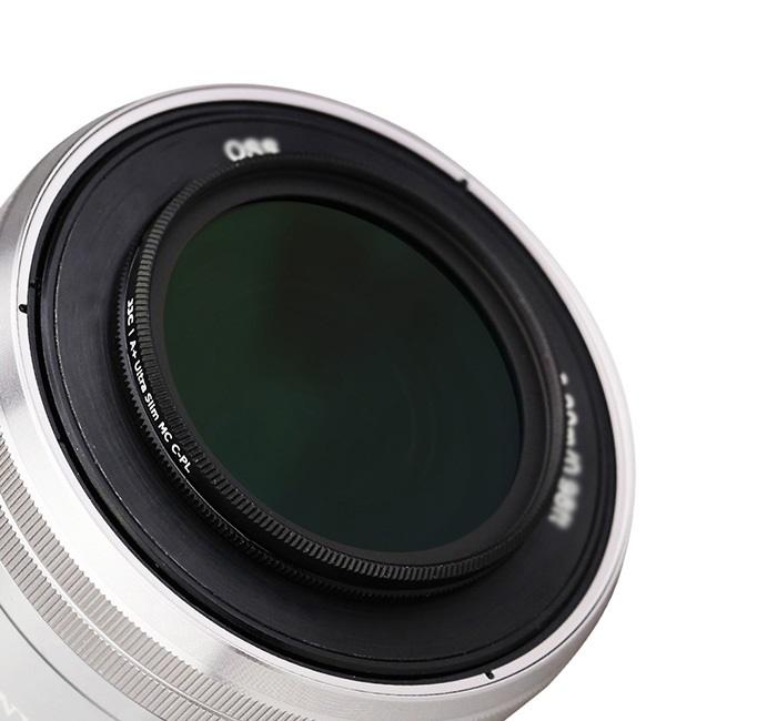 JJC Ultra Slim CPL-filter – klarere farver og reducerede refleksioner