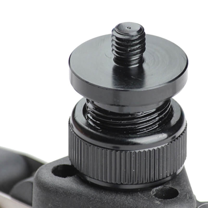 Stödben till enbensstativ med 1/4-tum hane