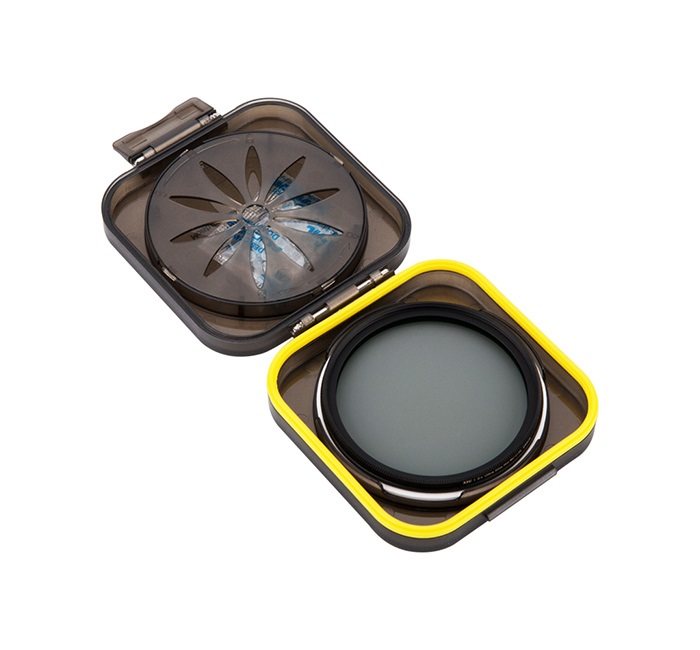 JJC fugtsikret filteretui til 37–55 mm kamerafiltre
