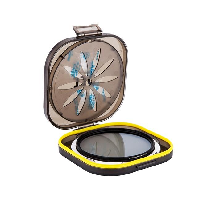 JJC fugtsikret filteretui til 58–82 mm kamerafiltre