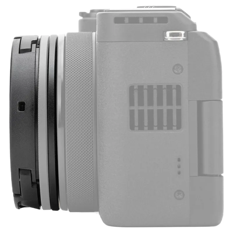 JJC 2-i-1 filteradapter 58 mm og objektivdæksel til Canon PowerShot V1