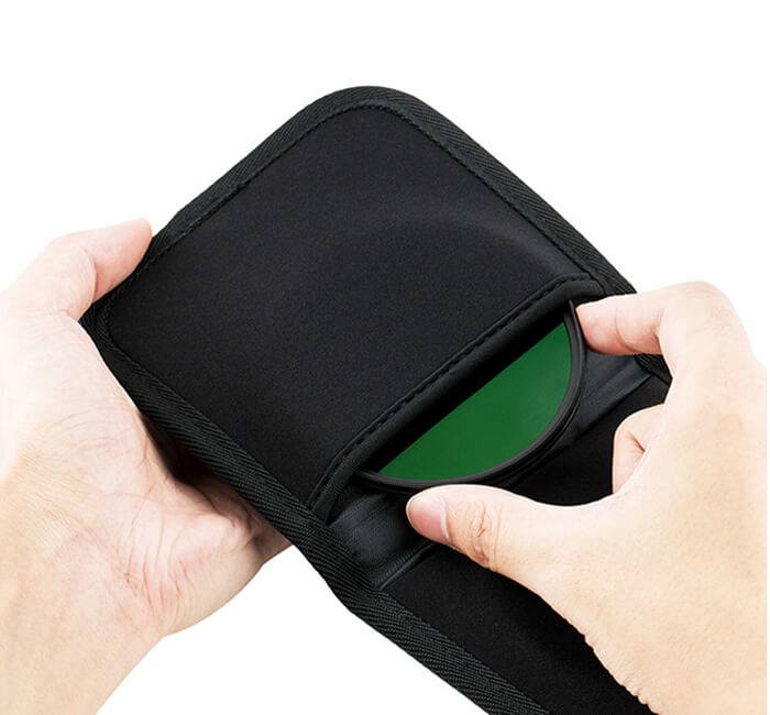 JJC filteretui til 3 filtre, op til 82 mm