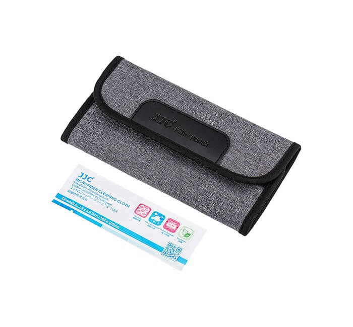 JJC filteretui til 4 filtre, op til 58 mm