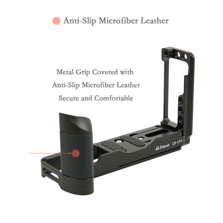 Fittest L-Bracket med handgrepp för Fujifilm X-T4