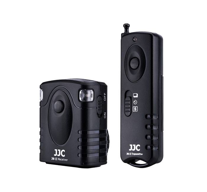 JJC fjärrkontroll – skakfri exponering på upp till 30 m avstånd