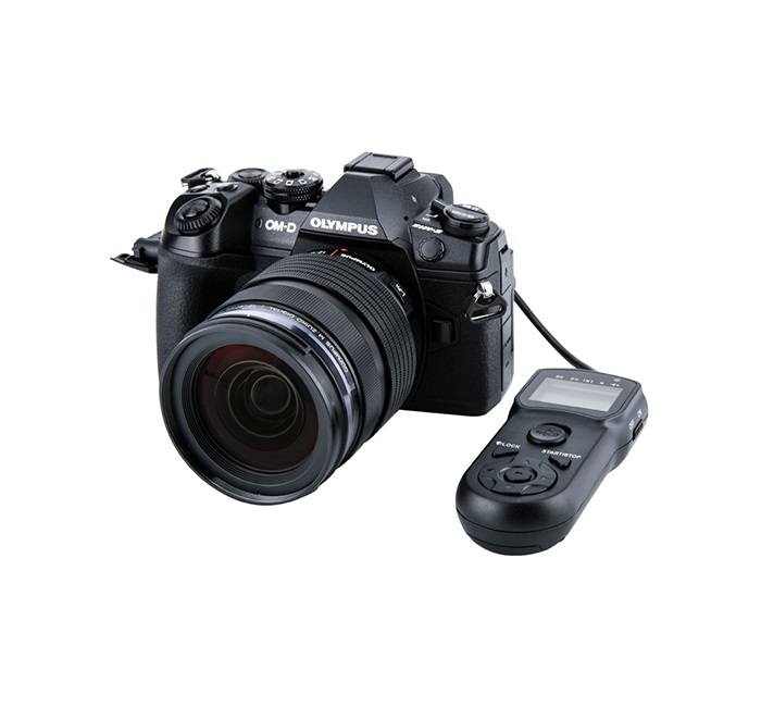 JJC TM-J2 Multifunktionell timer-fjärrkontroll för Olympus RM-CB2