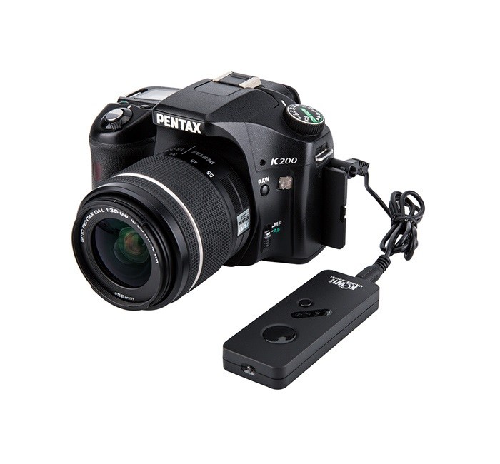 Kiwifotos 2 i 1: IR-Fjärr & Trådutlösare UR-262P för Pentax CS-205/ O-RC1