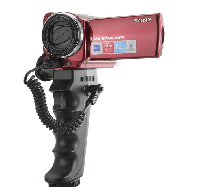JJC Pistolgrepp med trådutlösarkabel 50cm)för Sony-videokameror med A / V R