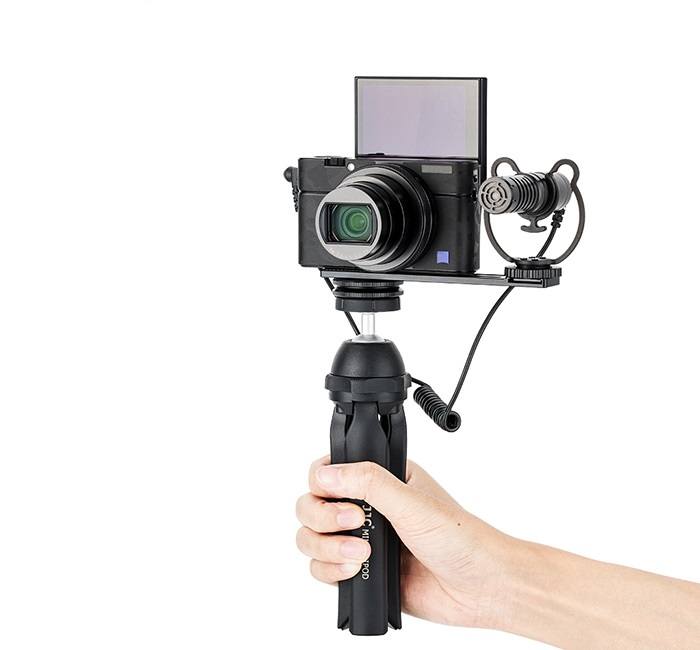 JJC Skena anpassad för videoblogg - Arca-Swiss design