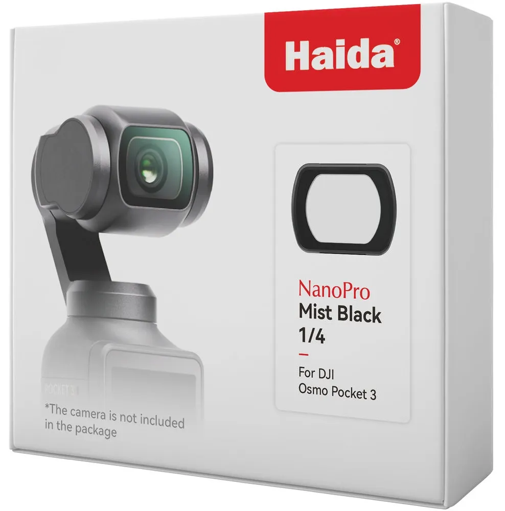Haida Black Mist 1/4-filter til DJI Osmo Pocket 3/4