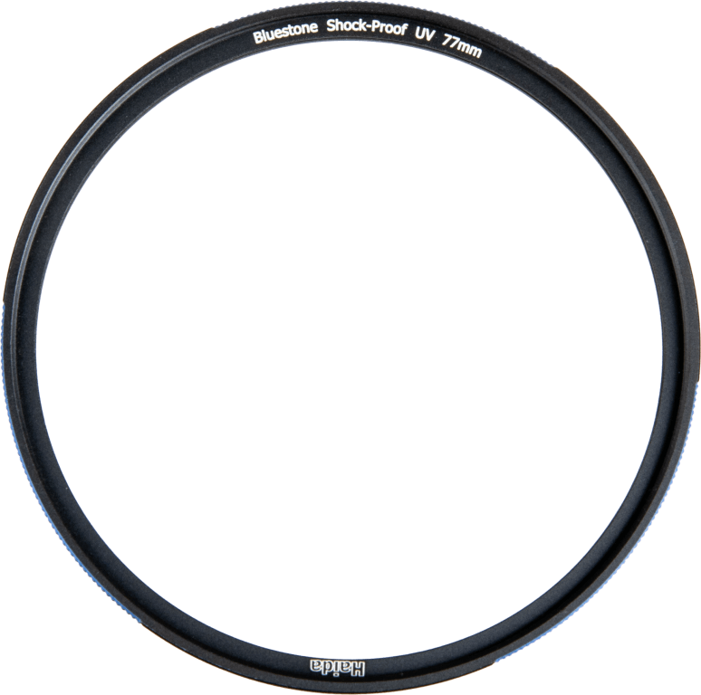 Haida Bluestone Shock-Proof UV-filter – stødabsorberende 99,4 % lystransmission