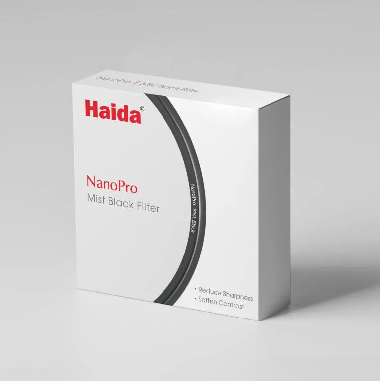 Haida NanoPro Mist Black 1/4 Filter – filmisk følelse & blødere lys