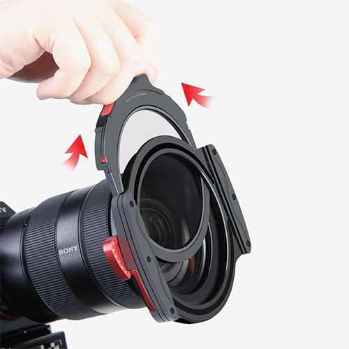 Haida Drop-In Mist Black 1/4-filter med nano-coating til M10/M10-II