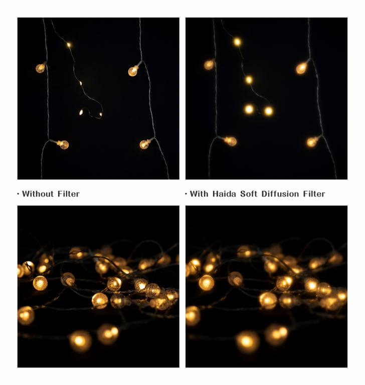Haida Drop-In Mist Black 1/4-filter med nano-coating til M10/M10-II