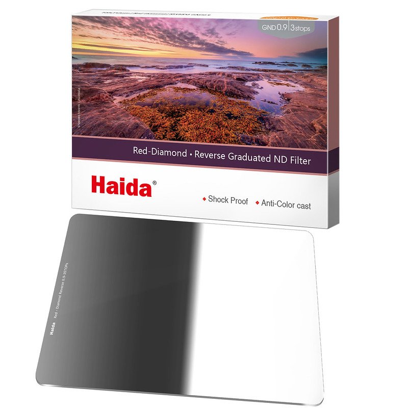 Haida Red Diamond omvendt blødt gradueret GND-filter NanoPro 100×150 mm