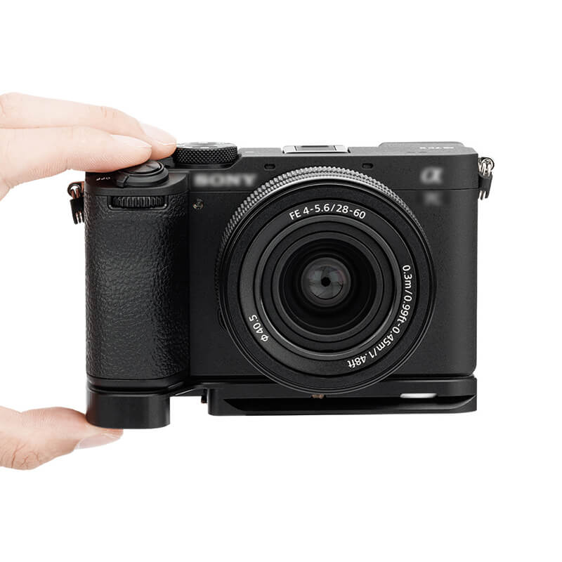 JCC Grepp/Bracket för Sony A7C II A7C R med fack för AirTag