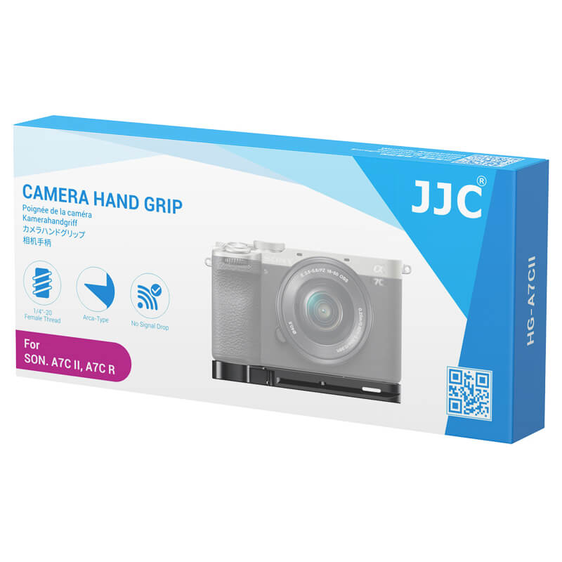 JCC Grepp/Bracket för Sony A7C II A7C R med fack för AirTag