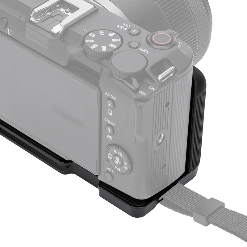 JJC handgrepp för Canon EOS R50 V med fack för AirTag