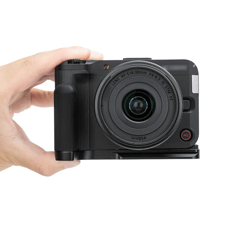 JJC handgrepp för Canon EOS R50 V med fack för AirTag