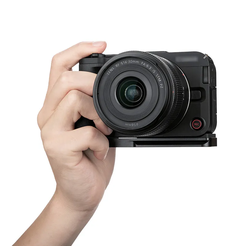 JJC handgrepp för Canon EOS R50 V med fack för AirTag