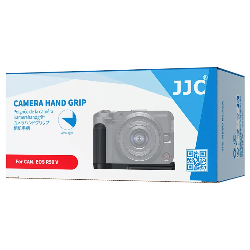 JJC handgrepp för Canon EOS R50 V med fack för AirTag