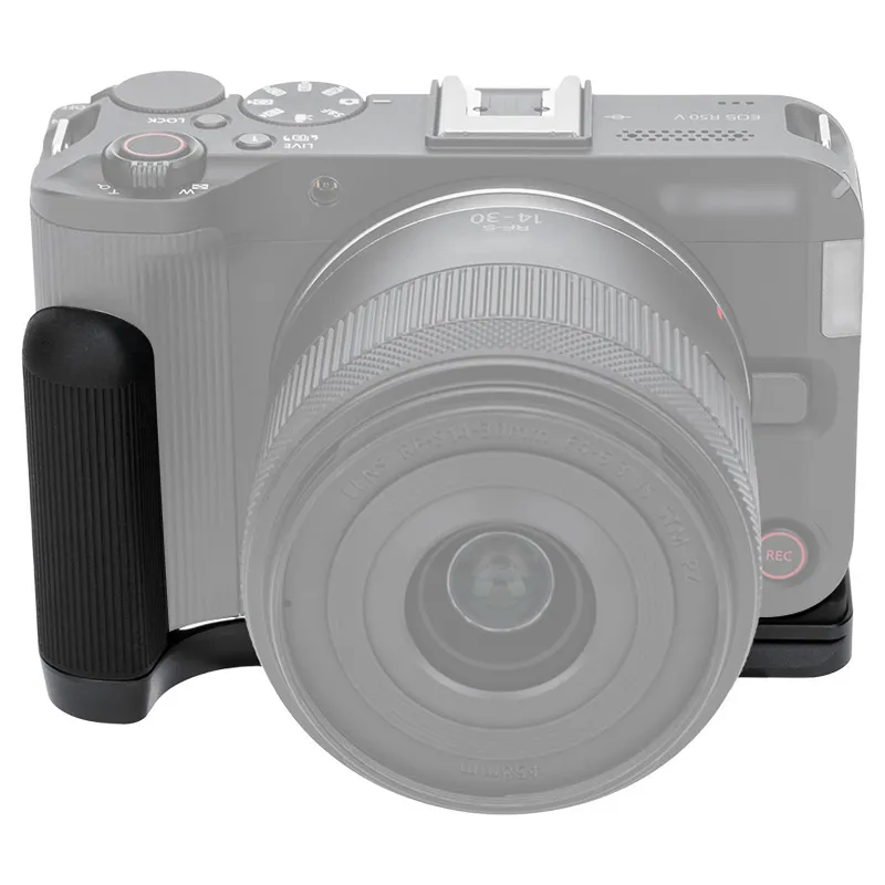 JJC handgrepp för Canon EOS R50 V med fack för AirTag