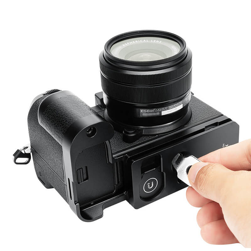 JJC handgrepp för Fujifilm X-S20 med fack för AirTag