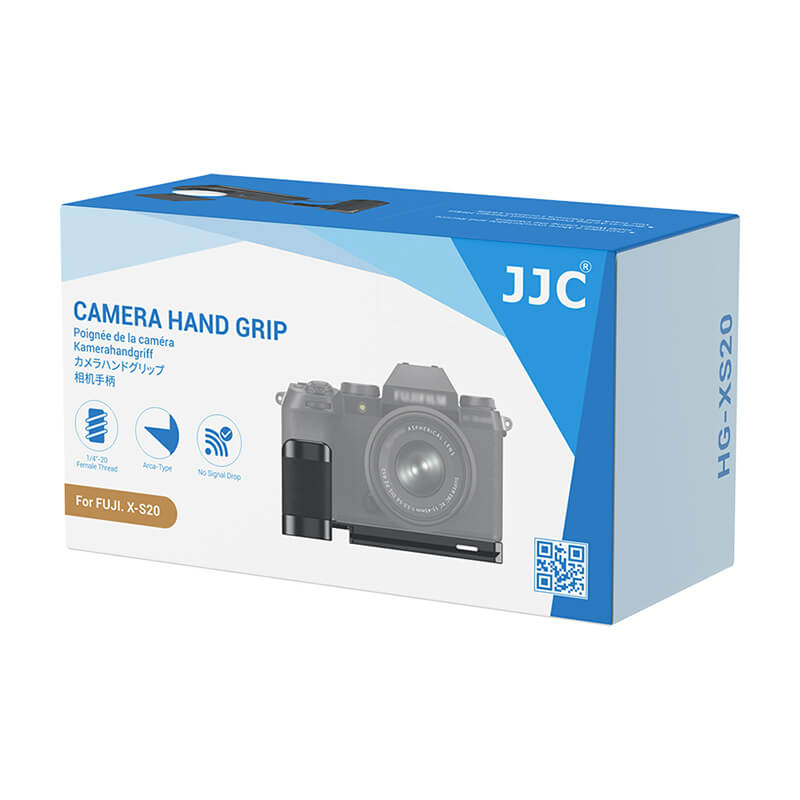JJC handgrepp för Fujifilm X-S20 med fack för AirTag