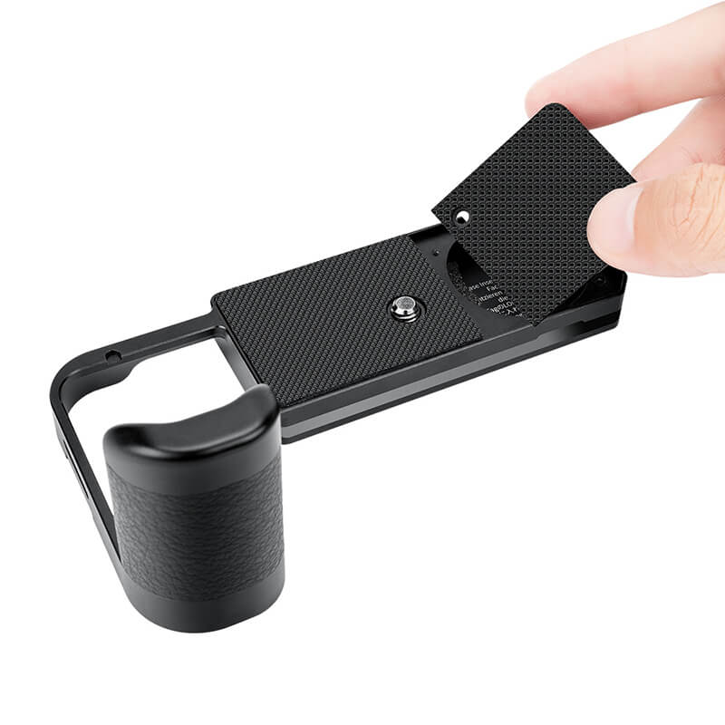 JJC handgrepp för Fujifilm X-S20 med fack för AirTag