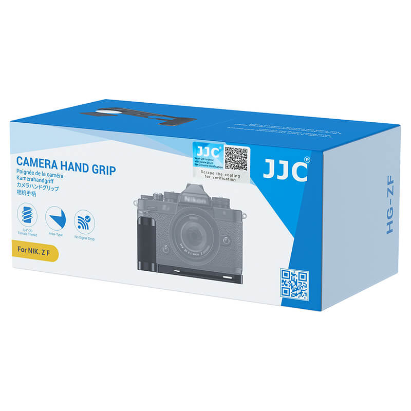 JJC handgrepp för Nikon Z f med fack för AirTag