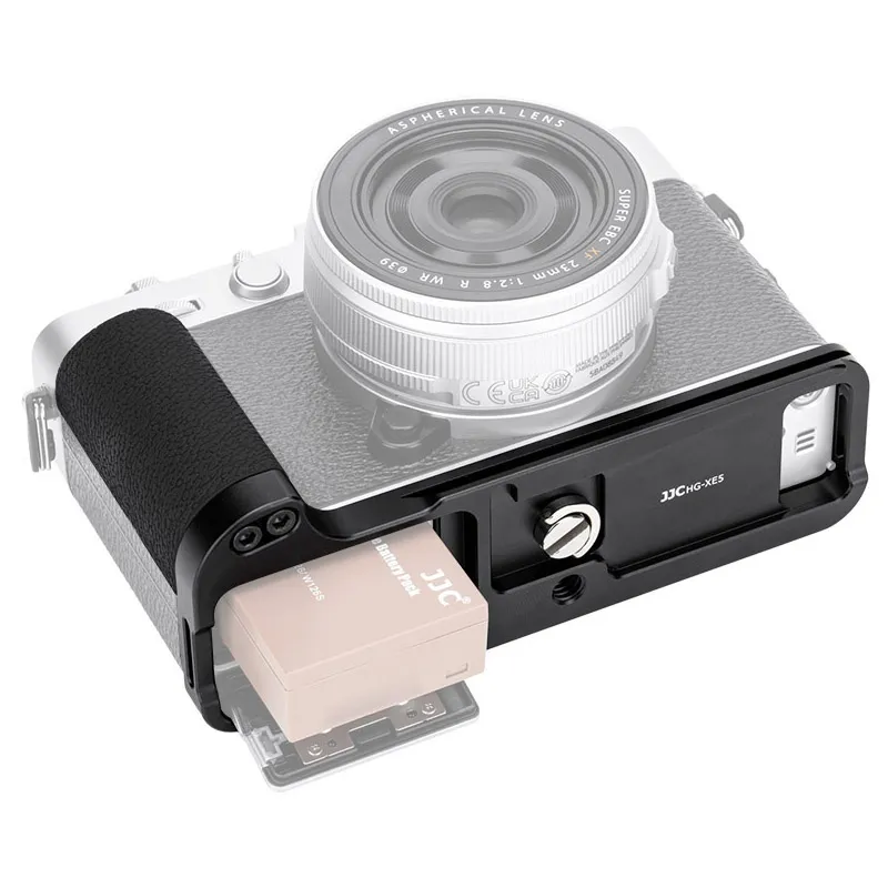 JJC Handgrepp för Fujifilm X-E5 med inbyggt SD-kortfack